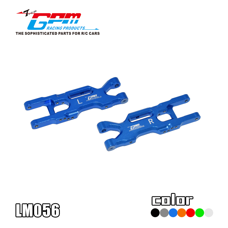 ALUMINUM REAR LOWER ARMS LM056 FOR LOSI 1/18 Mini-T 2.0 2WD Stadium Truck